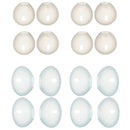 8 Pairs Ear Tips Covers Gels Buds for AirPods, Earphone Cover Earbuds Eartips