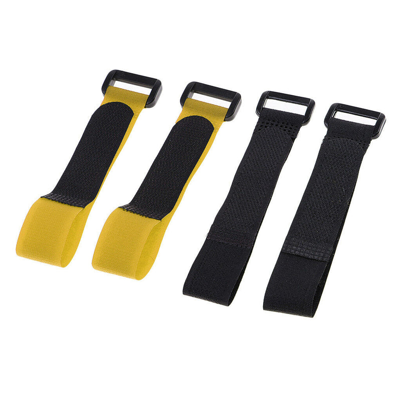 4Pcs/Pack RC Airplane Lipo Battery Belt Protector 20x300mm Hook & Loop Strap