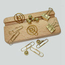 65 PCS Decorative Paper Clips Set,Multi-Kind Push-Pin Map Tacks Long Tail C W8Q4