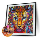 Animal 5D DIY Special Shaped Part Drill Diamond Painting Kit (Tiger R8132)