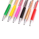 4pcs Ballpoint Pen Metal Black Ink Gel Pens Office School Writing Stationer N8E5