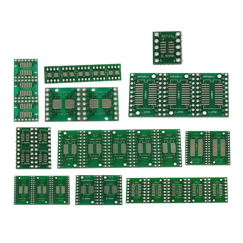 35Pc SOP MSOP SSOP TSSOP Adapter PCB Experiment Convertor IC Board Plate DIY