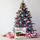 4x Christmas Printed Pillow Case Santa Claus Elk Linen Throw Cushion Covers
