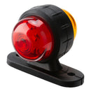 2x Red Amber Corner Side Marker LED Light Outline Lamp Truck Trailer Van Bus Hn