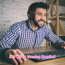 K19 RGB LED Light Over-ear Headphone Gaming Calling Computer Wired Gamer Headset