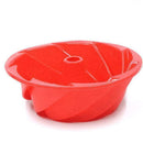Big Large Swirl Silicone Butter Cake Pan Mold Bread Bakeware Tools Mould C3R4