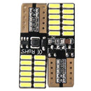 10Pcs T10 Led 24Smd W5W Led Canbus 24Led 4014 Smd Canbus No Error 12V Car A