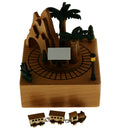 Wooden Music Box Kids Children Boys Girls Toys Birthday Xmas Gift