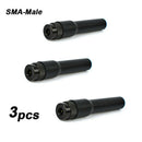 3Pieces Dual Band SMA-Male 144/430MHz Soft Antenna for Walkie Talkie