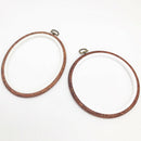 3 Pieces / Set of Embroidery Hoop Frame Set Cross Stitch Hoop Imitation Woo