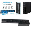 External USB Cooler for PS4 Pro Turbo 5 Cooling Fan Temperature Sensor Control