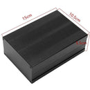 Black Aluminum Box Enclosure Case Circuit Board Project Electronic 150x105x