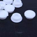 Blanking End Caps 10mm Dia Plastic Round Tubing Tube Inserts 10 Pcs C3U3