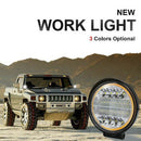 4 Inch 72W Round LED Work Light Spot Driving Lamp Headlight Offroad ATV Truck ME