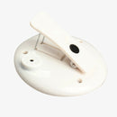 Round Magnetic LCD Digital Kitchen Countdown Timer Alarm with Stand White