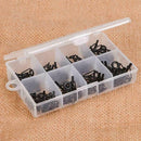 80Pcs/set Sea Fishing Rod Pole Guide Tip Top Ring Eye Repair Kit Stainless Steel