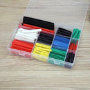 300pcs Polyolefin Shrinkable 2:1 Halogen-free Heat Shrink Tube Sleeve Kit