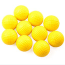 New 10pcs PE Plastics Golf Balls  Indoor Outdoor Practice Training M&O