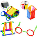 250PCS Mathematical Intelligence Stick Figures Box Baby Preschool Toys Plastic