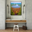 Painting By Numbers Kit DIY Nature Bookshelf Canvas Oil Art Picture Craft