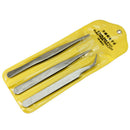 3X Repair Precision Jewellery Making Tool Stainless Steel Electronic Tweezers%x