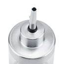 1 pcs Transparent Seasoning Oil Can 350ml Stainless Steel High Quality