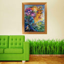 DIY 5D Rhinestone Diamond Embroidery Painting Beauty Colorful Cross Stitch