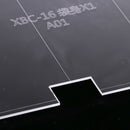 2Pcs/lot Clear Acrylic Template Stencils for Leather Shoulder Bag Hand Craft