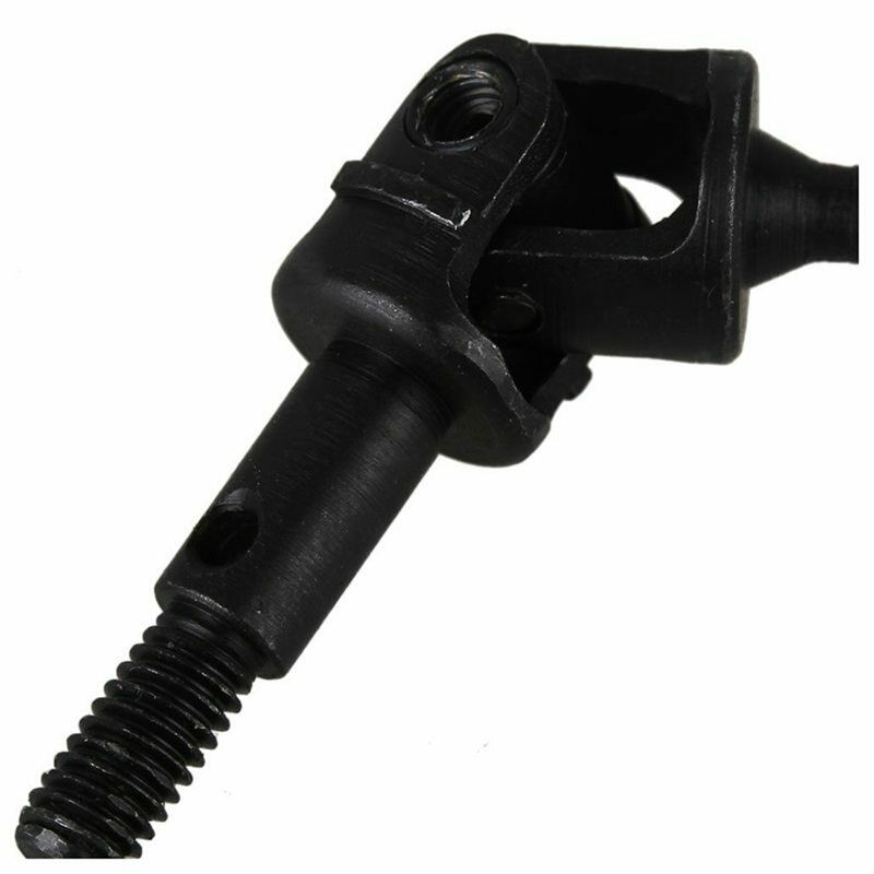 2PCS Black Iron 106015 Upgrade Universal Drive Shaft for HSP 94105 94106 94 D3E8
