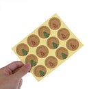 120pcs Merry Christmas Owl Paper Sealing Stickers Xmas Tree DIY Gifts Labels FT