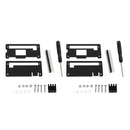 2Set 4in1 Acrylic Case Shell Protection Box for Raspberry Pi Zero