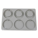 diy silicone candles aroma wax flowers tablets soap hand-made mold mould tool FT
