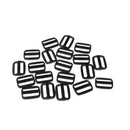 20pcs 25mm Plastic Tri-glide/Triglide Slides for Belt Backpack DIY Buttons