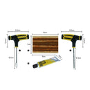 Needle Patch Fix Tool Car Tubeless Tyre Tire Puncture Repair Plug Repairi Dyqq