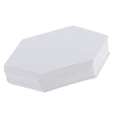 100 Pieces Hexagon Paper Quilting Templates Paper, DIY Patchwork Sewing 79mm