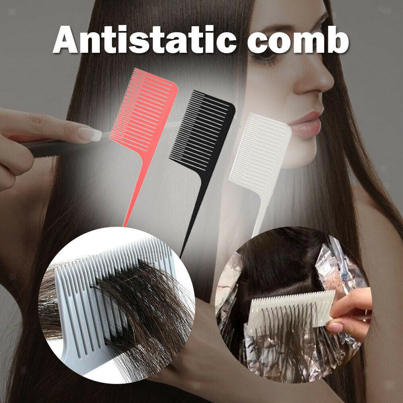 Section Weave Highlighting Foiling Hair Comb Hair Coloring Combs Brush