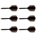 12 Pieces Transparent 2BA Thread Dart Shafts and Dart Flights Connection