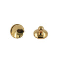100pcs Smooth Beads Caps Findings Fit 10mm Round Beads Jewelry Making 8mm