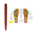 Wooden Foot Spa Physiotherapy Thai Massage Health Relaxation Wood Stick Tools 3c