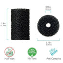 12 Pcs Pool Hose Tail Scrubbers Sweeps Scrubber Pool Pre-Filter Intake Spon