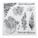 make you smile transparent clear silicone stamp for diy scrapbooking photo 3CXP