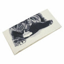 French Black Bulldog Animal Print Pillow Case Sofa Pillowcase Dark Grey O9Y2