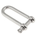 Boat Marine 3/8" D Ring Anchor Shackle Screw Pin - 304 Stainless Steel