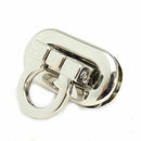 Round Shape Clasp Turn Lock Twist Lock Handbag Bag Buckle Hardware Purse Pr B5W6