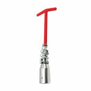 T-Handle Remover Installer Universal Joint Spark Plug Socket Wrench Tool  HYI