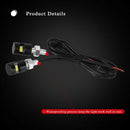 4X Universal White Motorcycle Screw Smd Led Bolt Lamp Car License Plate Lig