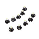 10xWhite Neo Wedge 1 SMD 5050 LED Car Bulbs T3 HVAC Climate Control Lights