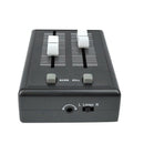 Mini Mixing Console 2 Channel Audio Mixer Console Built in 600MAh for Phone