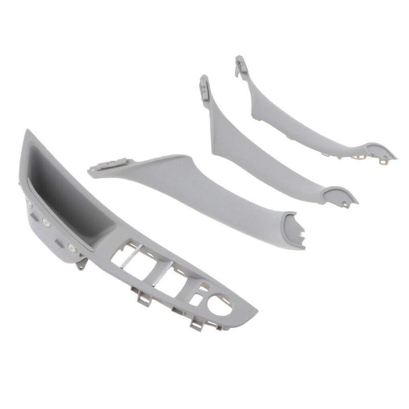 4 Pcs Inner Door Clasp Handle Door Handles Cover Interior Door Trim for BMW 5
