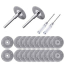 20 Pieces 22 Mm Diamond Cutting Wheel Cut Off Discs Coated Rotary Tools wit Q2L7